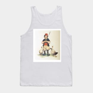 Frolic for Fun Boy and Geese Tank Top